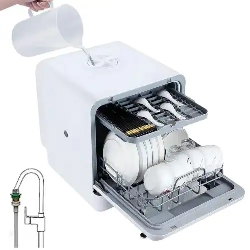 NEW RV CABIN HOUSEHOLD DESKTOP PORTABLE DISHWASHER 7216081 in Washers & Dryers in Prince Albert - Image 11