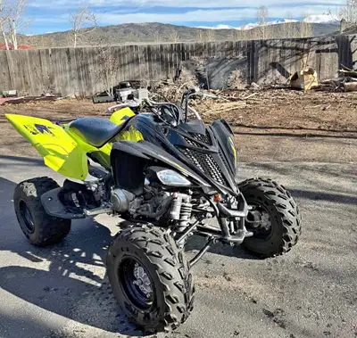 APPLY NOW: https://www.ridecollective.ca/get-pre-approved 2022 YAMAHA RAPTOR 700R SE • 686cc fuel-in...