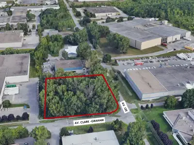 TERRAIN À VENDRE AVEC LOCAL INDUSTRIEL SUR PLAN À BAIE-D'UFRÉ JUSQU'À 19 000 PI Contactez François a...