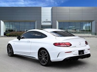Finished in White with a Black interior, this used 2022 Mercedes-Benz C 43 AMG 4matic Coupe blends e... (image 6)