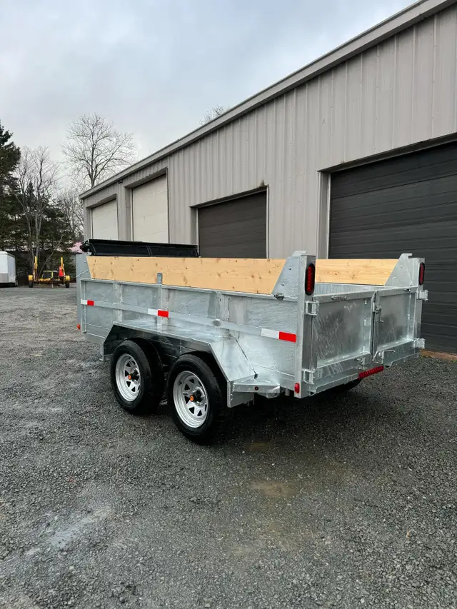 2026 Tow Tek Trailers 6 x 12 Galvanized Dump Trailer in Cargo & Utility Trailers in Mississauga / Peel Region - Image 3
