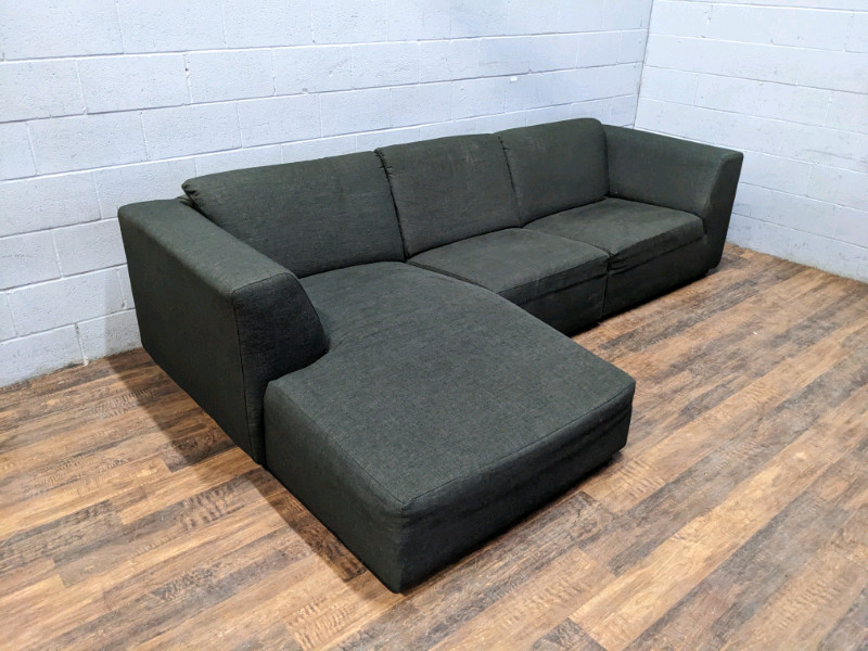 EQ3 'Morten' 3piece modular sectional. FREE DELIVERY Couches