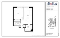 Semi-renovated Akelius one bedroom apartment for rent. Located near Sherbrooke in the Downtown - Guy... (image 7)