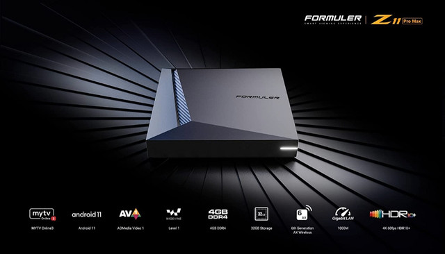 Formuler Z11 Pro Max 4K Ultra HD Media Streaming iptv / ott Box dans Appareils électroniques  à Ville de Montréal - Image 4