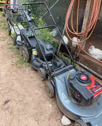 Lawnmower lawn mover grass cutting electric and gas