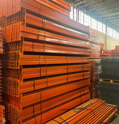 USED Redi rack Beams 12' x 5" for Pallet Racking warehouse rack, View more