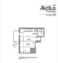 Akelius studio apartment for rent. Located near Aylmer in the Milton Park neighborhood, Montreal. pr... (image 5)