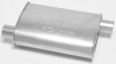 UN MUFFLER DE MARQUE DYNOMAX 17734 DESCRIPTION Muffler, Super Turbo, 2-1/2 in Offset Inlet, 2-1/2 in...