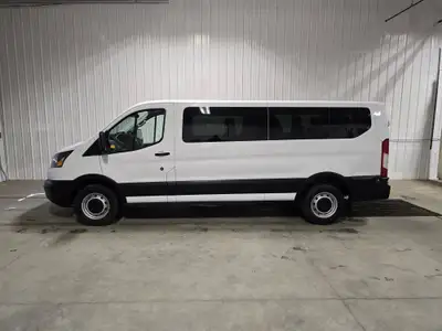 Looking for a spacious, practical, and clean people mover? Check out this 2019 Ford Transit 350 15-p...