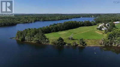 Imagine building your dream home on a truly exceptional piece of lakefront property. This unique 8.9...