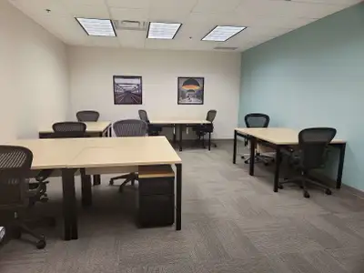 Flexible large office for rent designed to accommodate 25 people at Regus King's Cross. A fully serv...