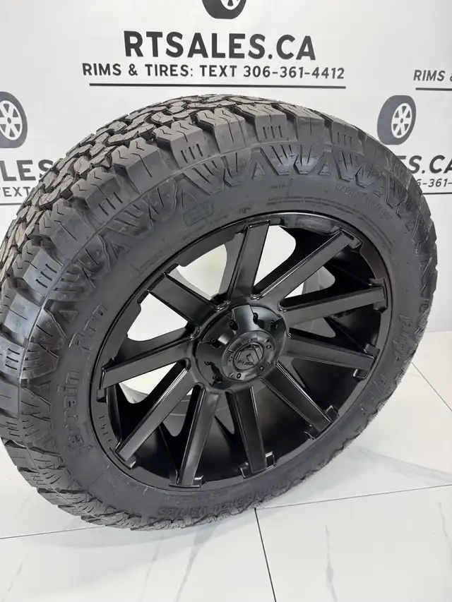 LT AMP tires Fuel Contra Rims 20 inch 6x135/139 - MULTIPLE SIZES in Tires & Rims in Kelowna - Image 3