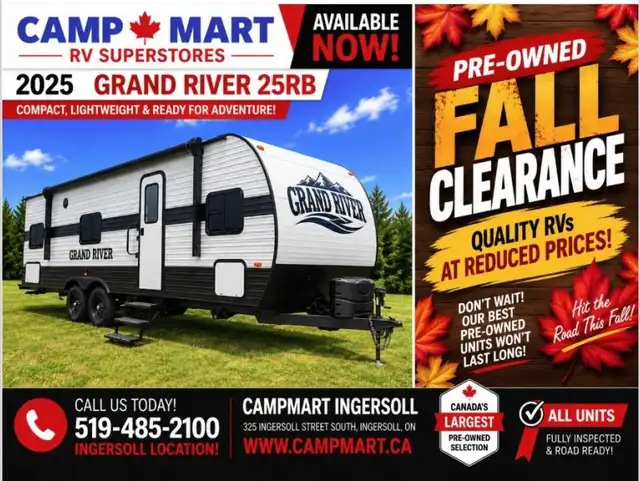 2025 Grand River GRAND RIVER 25RB in Travel Trailers & Campers in Woodstock - Image 2