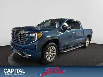 Welcome to Capital GMC! The All New GMC Sierra has been redefined from Hood to Hitch. This 4WD Blue...