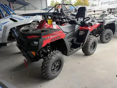 Share the Ride Through Terrains Alterra 600 TRV EPS Legal 2 Seater 597cc EFI Engine 11.5-in Ground C...