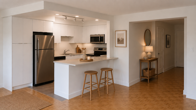 Rarely Available One Bedroom By Sullivan's Pond!! Building Features Heat Included Hot Water Included...
