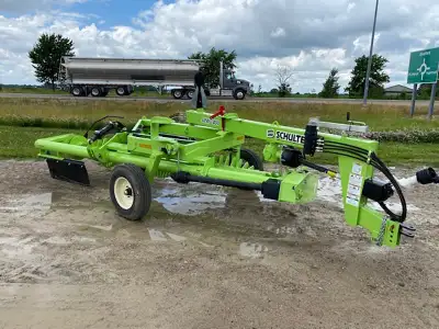 2025 SCHULTE SRW1400 ROCK RAKE STOCK# A114444 14 FEET PIVOTING ROCK WINDROWER COMPLETE HYDRAULIC CYL...