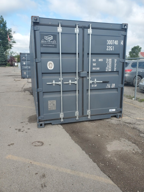 $100/month 20' Shipping Containers For Rent From Boxtainer! in Storage Containers in St. Catharines - Image 2
