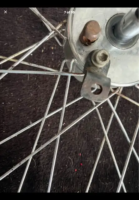 1970s Old School P&P Girder 21” HallCraft Wheel Harley-Davidson in Motorcycle Parts & Accessories in City of Montréal - Image 5