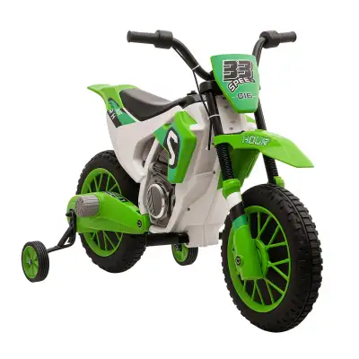 Kids Dirt Bike Battery-Powered Ride-On Electric Motorcycle with, View more