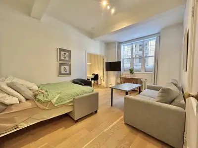 Appartement 2 et demi meublé, rénové et tout inclus disponible! Meilleur emplacement de la ville de...