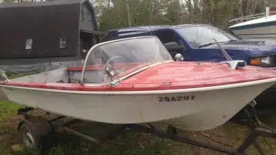 nice boat needs transom work