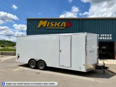 In Stock Savings - Save on this new 2026 Haulmark Passport Deluxe 8.5'x20' Tandem Axle Cargo Trailer...