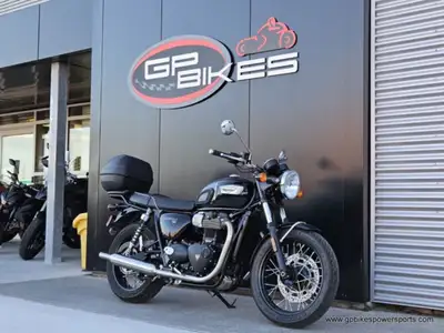 No money down.Credit approved in minutes* OACJust...CLICK HERE 2024 Triumph Bonneville T100 Jet Blac...