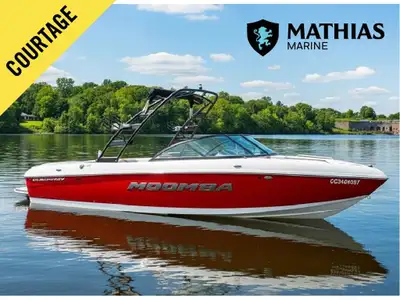 Bateau Wake/surf MOOMBA Outback V 2012 Concessionnaire de bateaux et pontons neufs et d'occasion Mat...