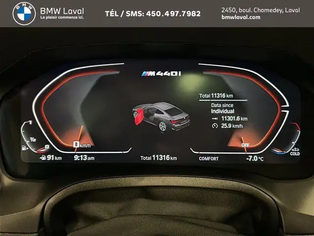 2023 BMW 4 Series M440i xDrive | Gr. Sup. Amélioré | Gr. M in Cars & Trucks in Laval / North Shore - Image 17