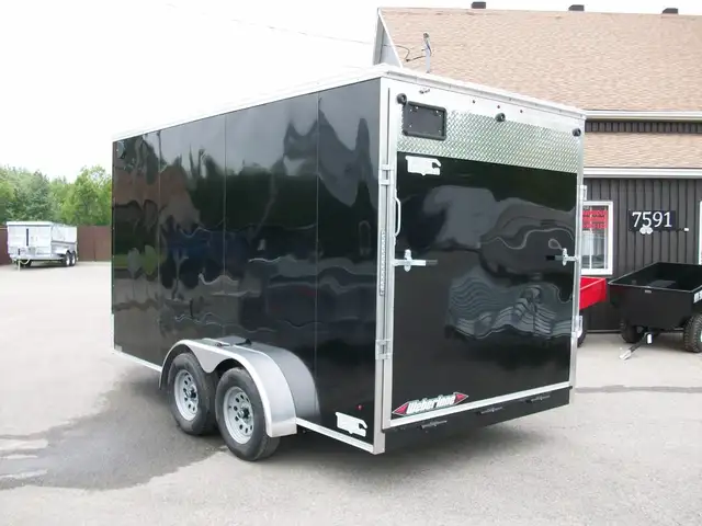 2025 Weberlane CARGO 7' X 14' V-NOSE RAMPE 7' HT VTT MOTO TRACTE in Cargo & Utility Trailers in Laval / North Shore - Image 8
