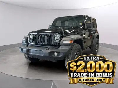 Get ready to explore the great outdoors with the 2026 Jeep Wrangler Sport 2 Door 4x4, stunningly dre...