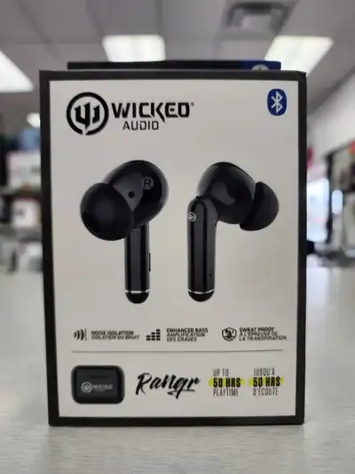 Wicked Audio Rangr Wireless Headphones - BRAND NEW, View more