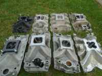 Edelbrock/ Weiand aluminum intake manifolds for sale or trade