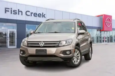 Navigate every road with confidence in this sophisticated 2015 Volkswagen Tiguan Comfortline. Engine...