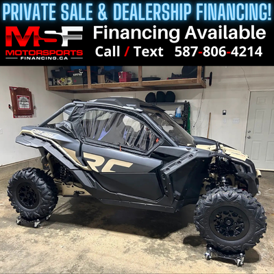 Welcome to Motorsports Financing - Kelowna! 2023 Can am Maverick Engine: 0
