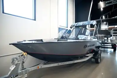 INCLUDES MERCURY 90HP ENGINE & GALVINZIED TRAILER ADDITIONAL OPTIONS INCLUDE: MINNKOTA 55PD 54in. IP...