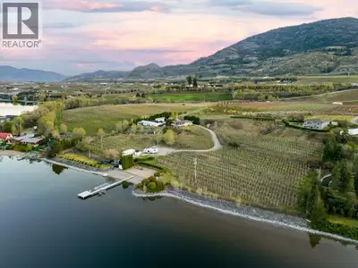 Welcome to a truly rare and irreplaceable waterfront estate on the shores of Osoyoos Lake, an extrao...
