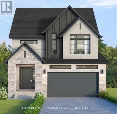 Soon to be built at 70 Balsam Poplar Street in Waterloo, this 4 bedroom, 3 bathroom home combines mo...
