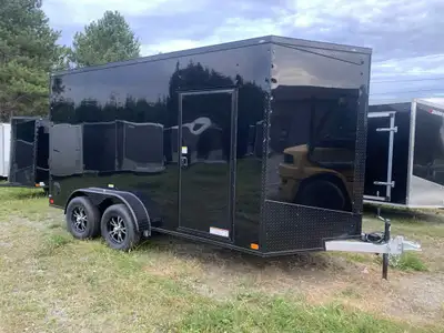 sell cargo trailer enclosed trailer remorque trailer fermé no- galvanize + also some utility galvani...