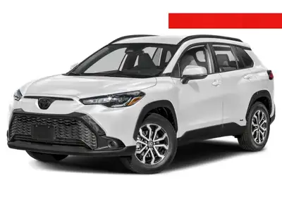 Recent Arrival! 2023 Toyota Corolla Cross Hybrid SE White 2.0L 4-Cylinder DOHC 16V AWD CVT APPLE CAR...