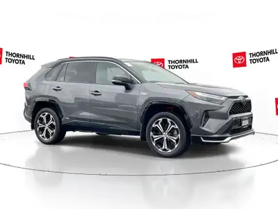 Thornhill Toyota Proudly Presents This Gray 2024 Toyota RAV4 Prime with XSE AWD Package, Featuring:~...