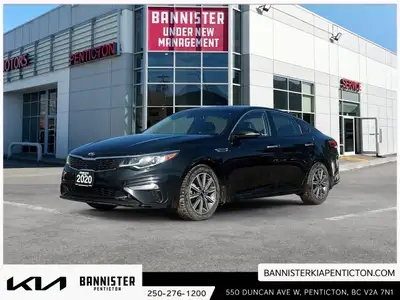 The 2020 Kia Optima EX is an elegant sedan that commands attention with its sleek black exterior. Bu...