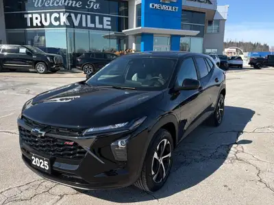 Like New Trax RS, One Owner, LOW KM's, Heated Seats & Steering Wheel, Blind Spot Detector, Remote St...