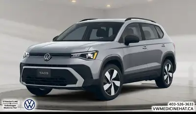 AMVIC-licensed business 2025 Volkswagen Taos Trendline 4MOTION – All-New Turbocharged Confidence Int...