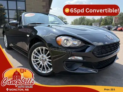 Classica Trim! Convertible! Fast 1.4ltr 4cyl Turbo! 6-Speed Manual! AC! Cruise Control! Backup Camer...