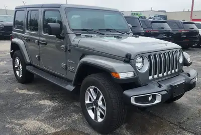 Clean Car Fax--One Owner Trade In--Jeep--Wrangler--Unlimited Sahara--3.6L--V6--4x4--Heated Seats--He...