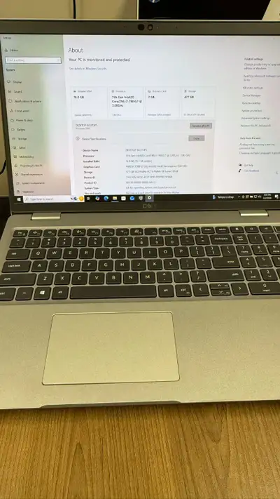 Dell precision 3560 - Windows 11, View more