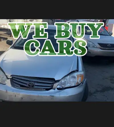 We buy junk cars in any condition! Unwanted, old, wrecked, burned, or scrap vehicles & pay top dolla...