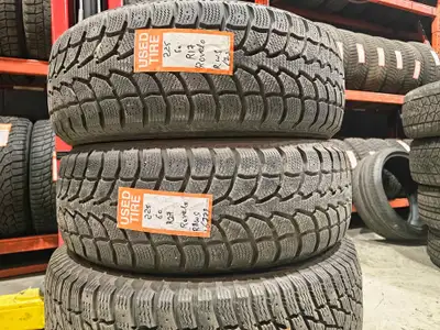 A pair of good used P225/60R17 Rovelo Winter install and balance $220 Loose purchase $90 each Tread...